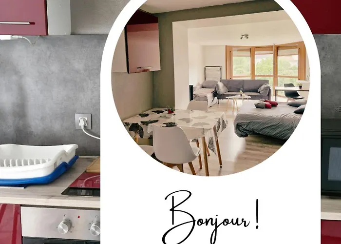 Apartment Joli Piece 15min A Pied Centre Depinal 4 Personnes Grace Au Canape Lit, Parking Prive Gratuit Et Parking Exterieur Gratuit Machine A Laver Tv Wifi Machine A Cafe Linge De Lit Et Serviettes Fournis