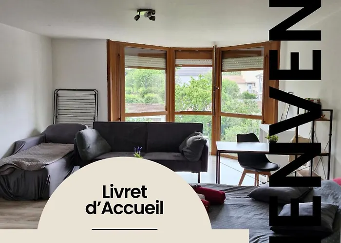 Apartment Joli Piece 15min A Pied Centre Depinal 4 Personnes Grace Au Canape Lit, Parking Prive Gratuit Et Parking Exterieur Gratuit Machine A Laver Tv Wifi Machine A Cafe Linge De Lit Et Serviettes Fournis *